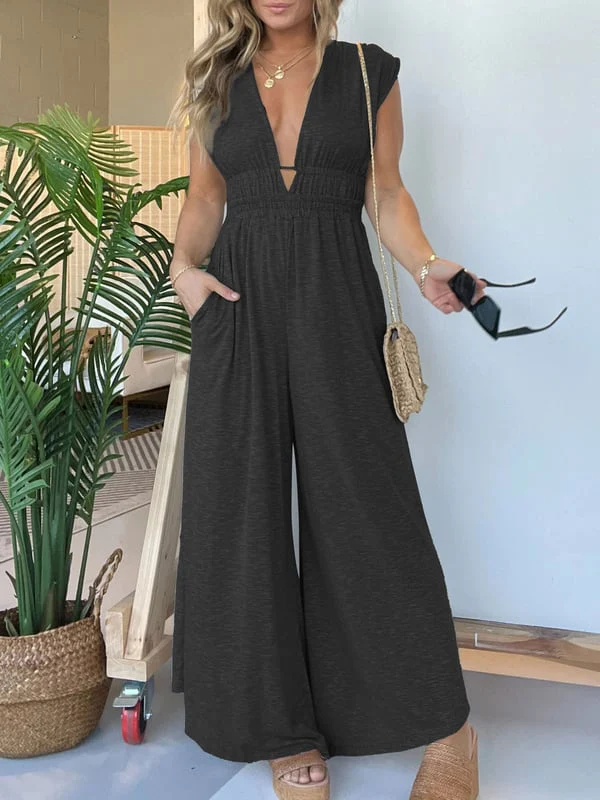 🌷LAST DAY SALE 49% OFF🌷2024 NEW DEEP V JUMPSUIT 🚚 FREE SHIPPING - Image 6