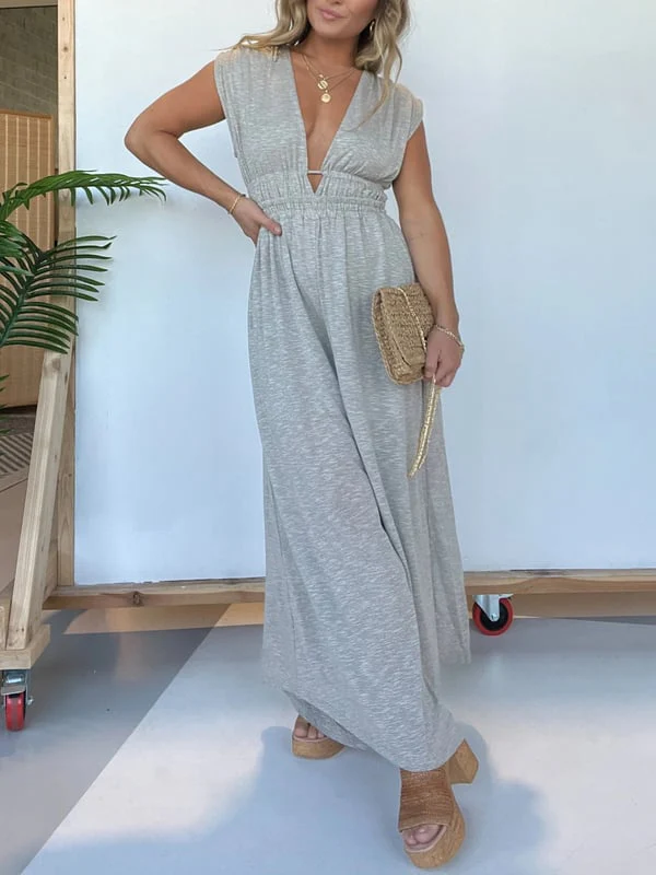 🌷LAST DAY SALE 49% OFF🌷2024 NEW DEEP V JUMPSUIT 🚚 FREE SHIPPING - Image 8