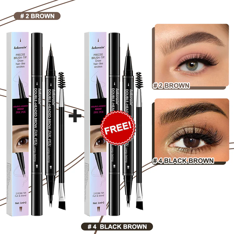 ๐BUY 1 GET 1 FREE ๐2-in-1 4D Eyebrow Pencil (Natural Brow Makeup and Eyelash Line) - Image 21