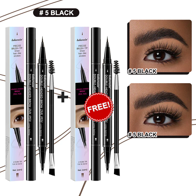 ๐BUY 1 GET 1 FREE ๐2-in-1 4D Eyebrow Pencil (Natural Brow Makeup and Eyelash Line) - Image 28