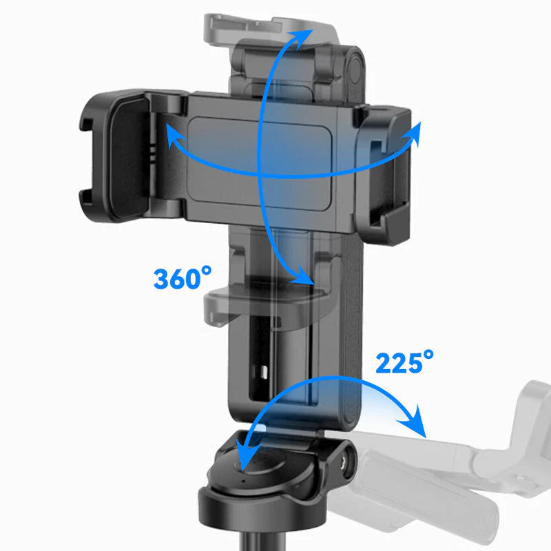 3 in 1 Selfie Stick Tripod with LED Fill Light & Remote - Image 6