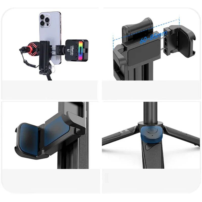 3 in 1 Selfie Stick Tripod with LED Fill Light & Remote - Image 7