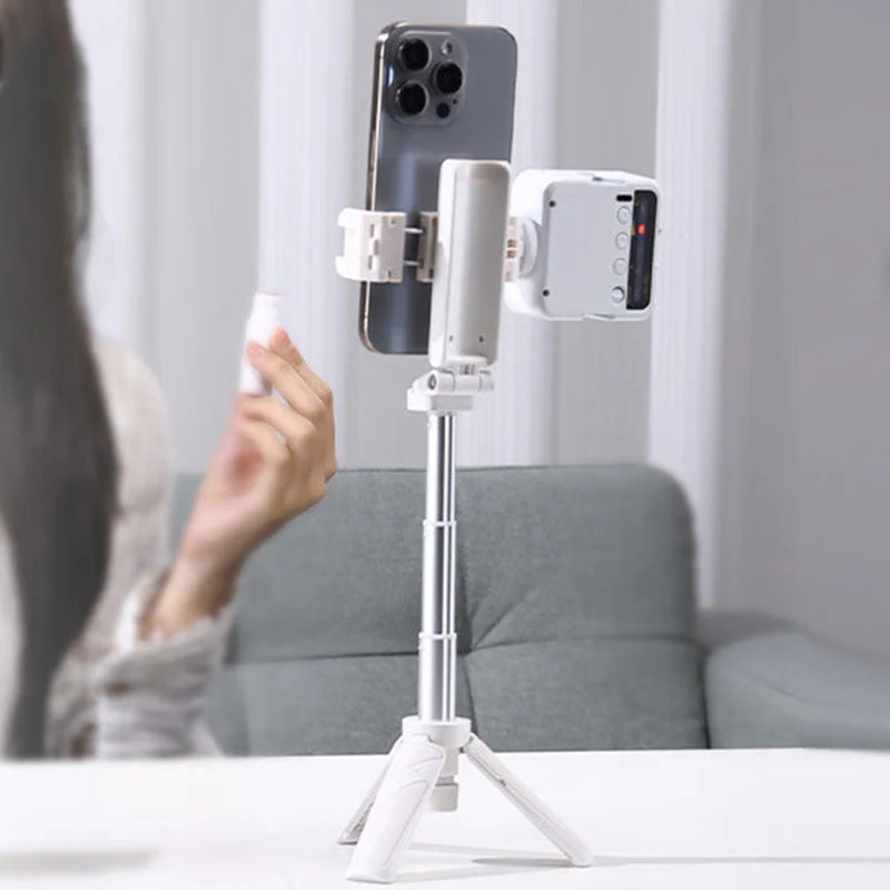 3 in 1 Selfie Stick Tripod with LED Fill Light & Remote - Image 9