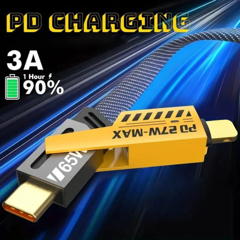 🔥Hot Sale🔥4 in 1 PD 27W 65W Fast Charging Cable💞Buy 1 Get 1 Free - Image 4