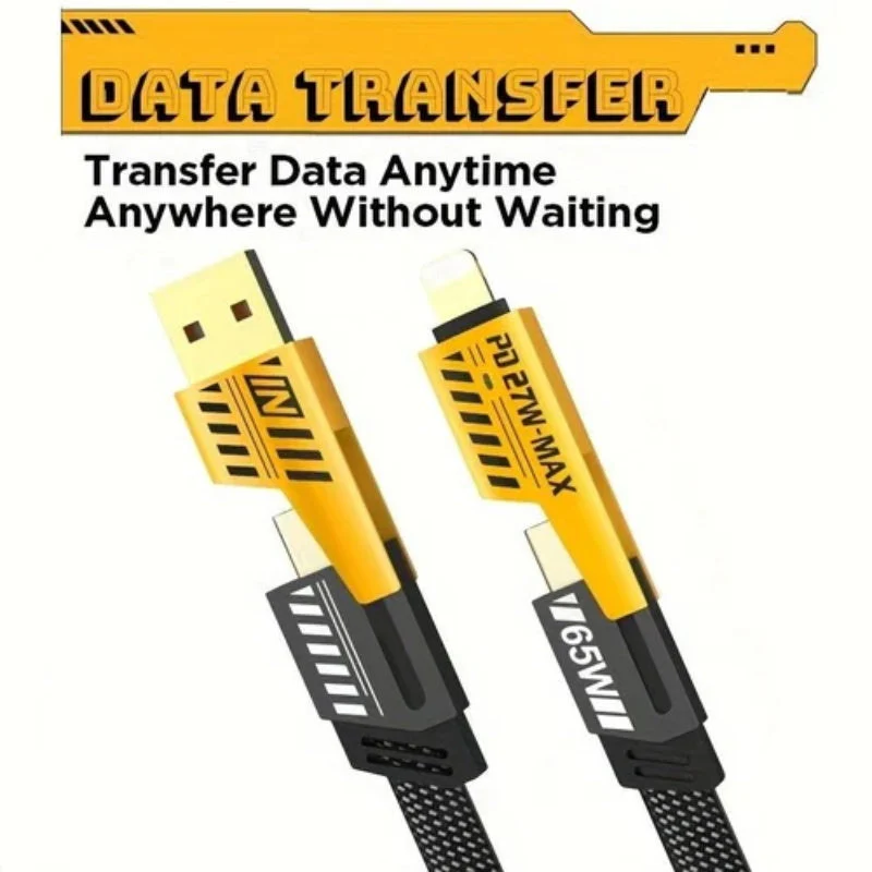 🔥Hot Sale🔥4 in 1 PD 27W 65W Fast Charging Cable💞Buy 1 Get 1 Free - Image 5
