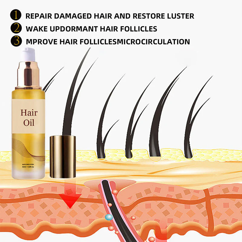 🔥50%Off🔥Collagen Repair Hair Essential Oil - Image 8