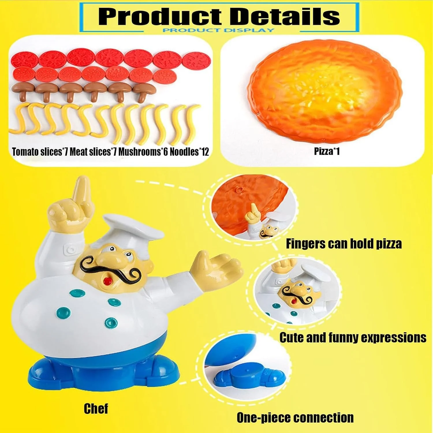 🍕Pizza Balance Game - Creative Chef Pizza Puzzle, Fun for Family & Friends - Image 4