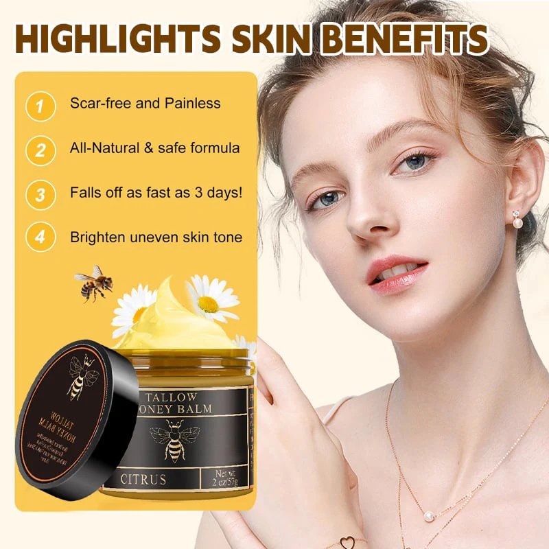 💖Beef Tallow Beeswax and Honey Face Moisturizer - Image 5