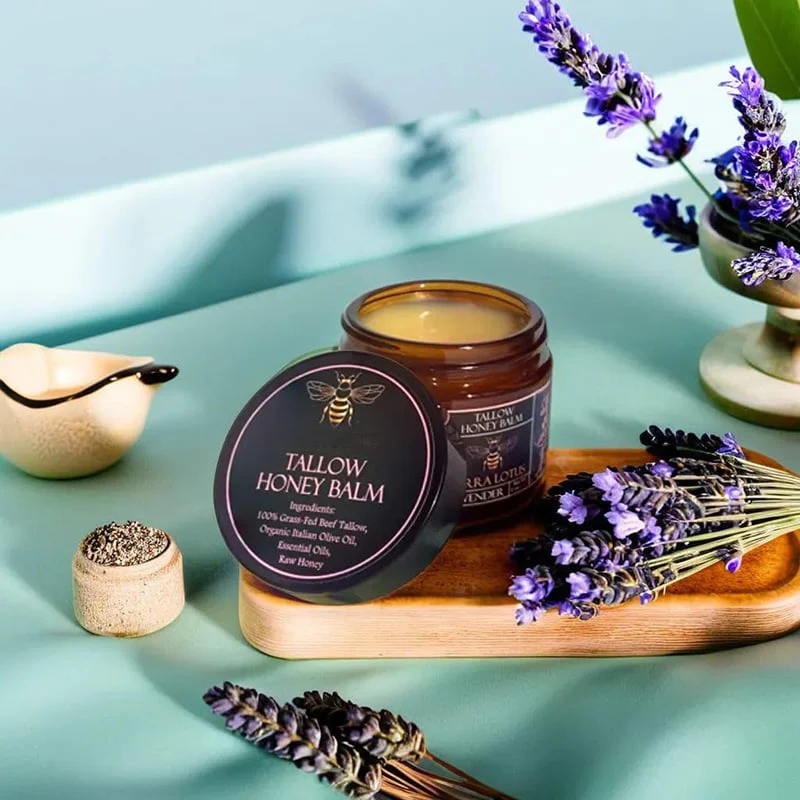 💖Beef Tallow Beeswax and Honey Face Moisturizer - Image 8