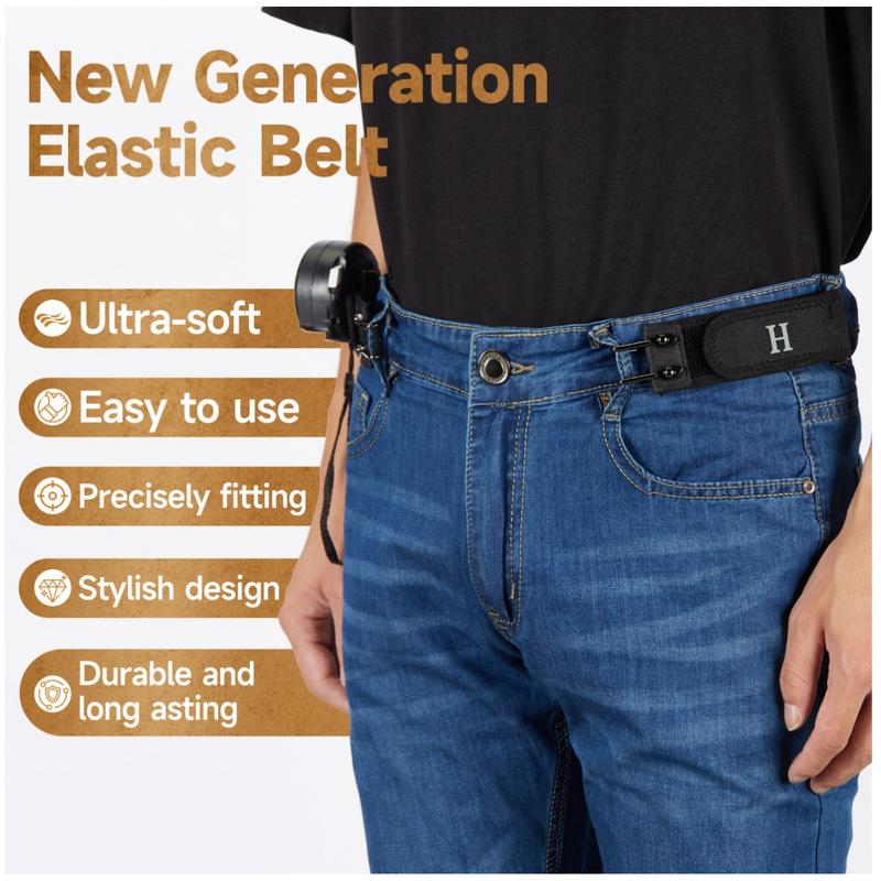 🏆 Last Day Special Price £8.78 ! Tactical Metal Hook Elastic Belt (Unisex) - Image 6