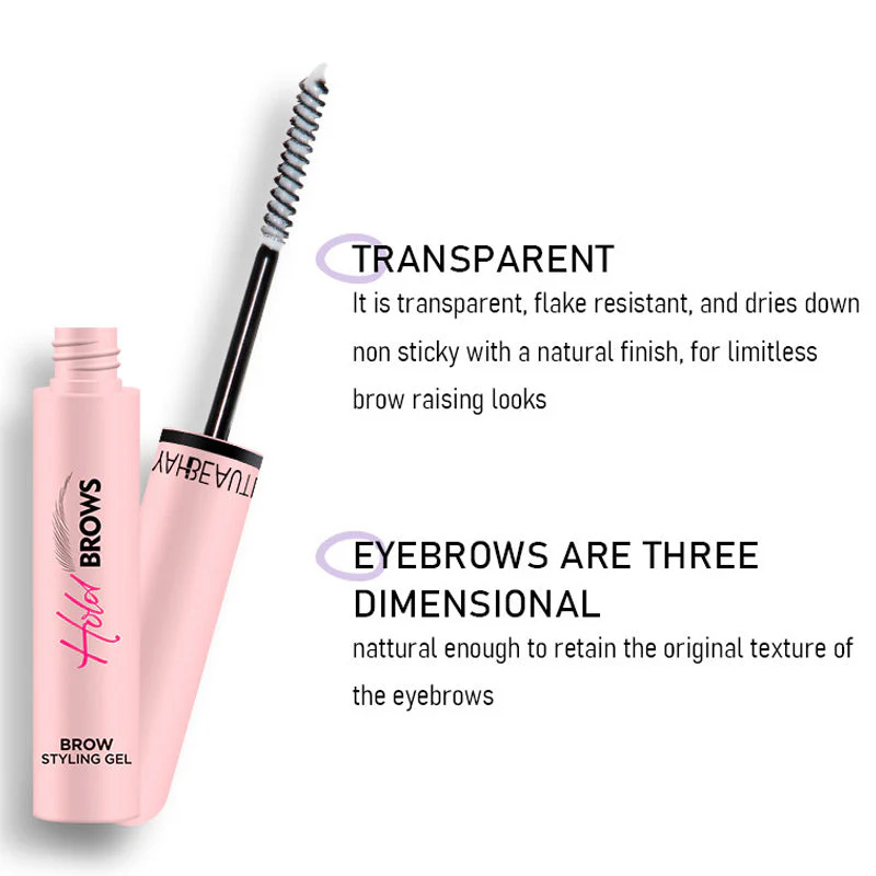 Clear Waterproof Brow Styling Gel - Image 7