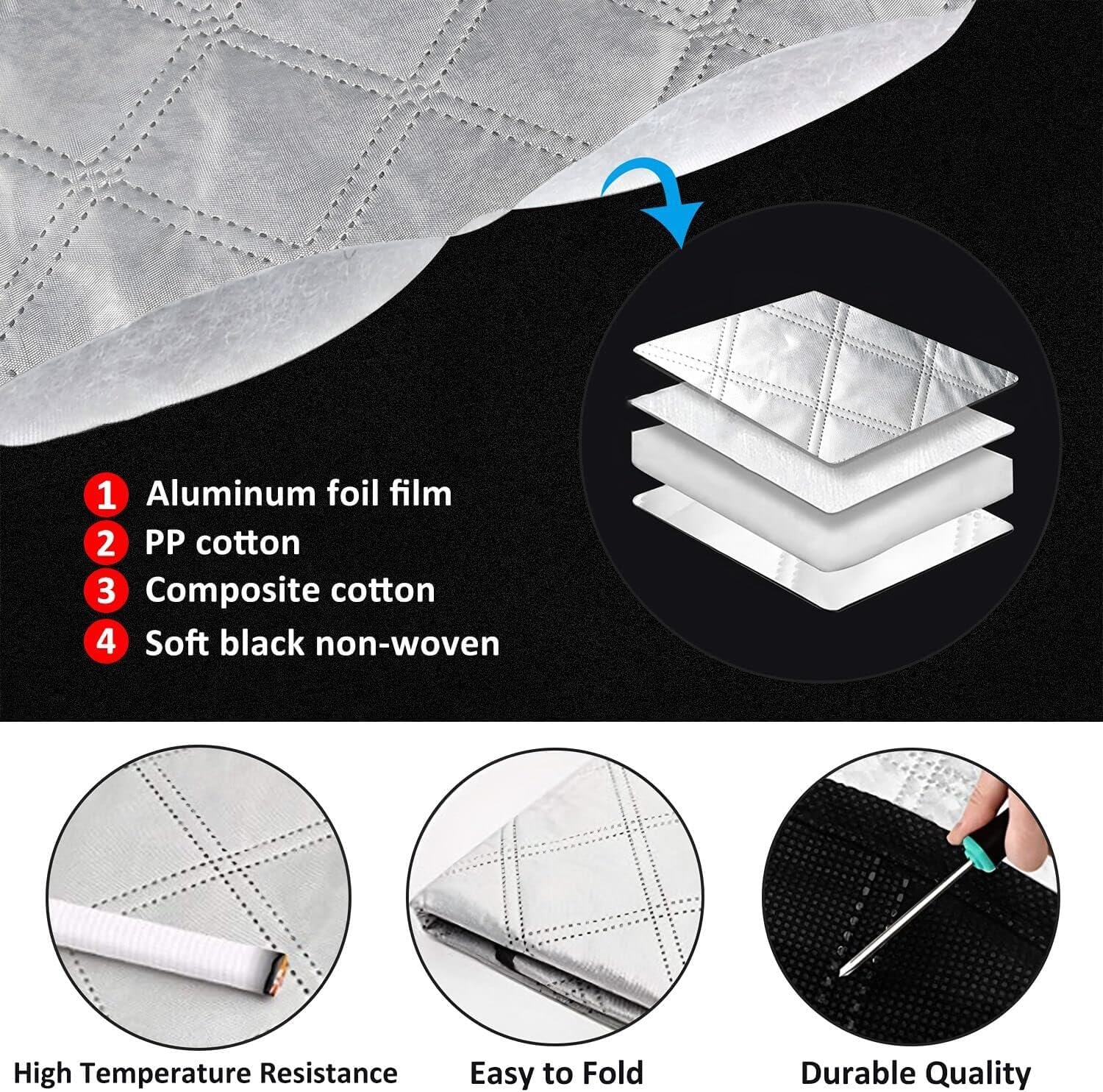🎁Last Day Sale 49% OFF🔥2025 Upgraded Car Windshield Magnetic Snow Cover - Image 6