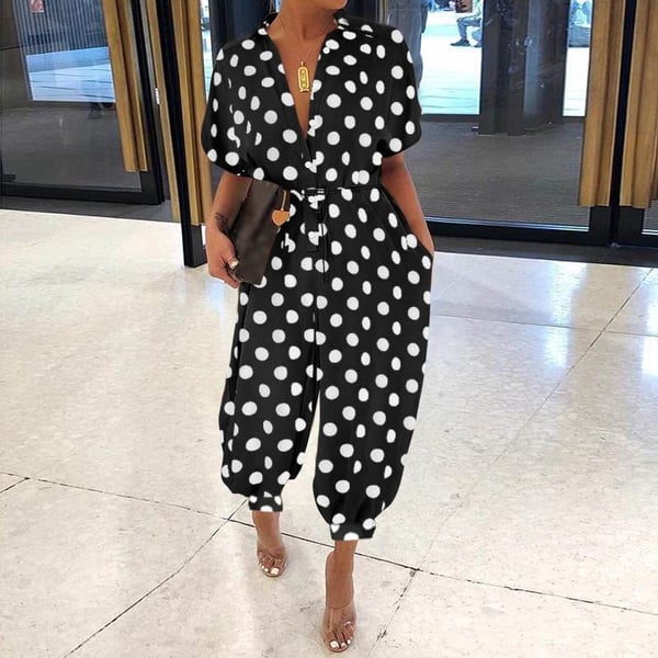 🔥BIG SALE - 49% OFF🔥FASHION PLUS SIZE Casual Pocket Jumpsuit - Image 11