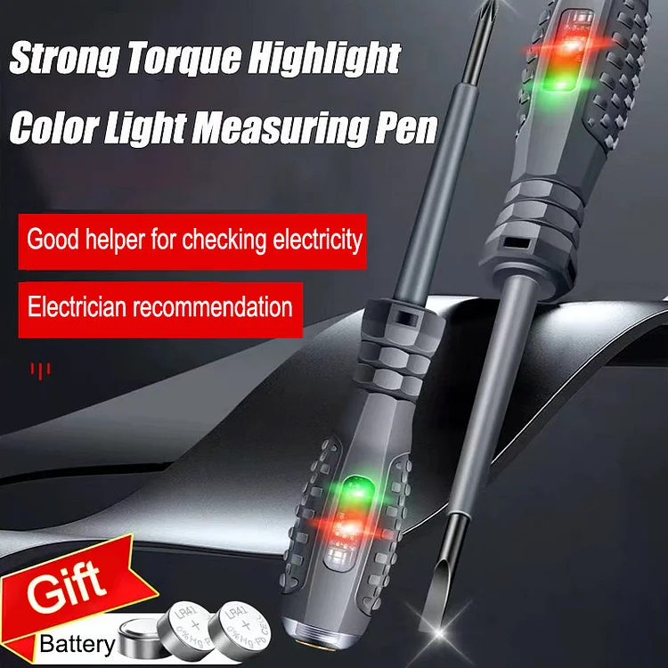 2-in-1 High Torque Strong Magnetic Screwdriver Electricity Detector - Image 4