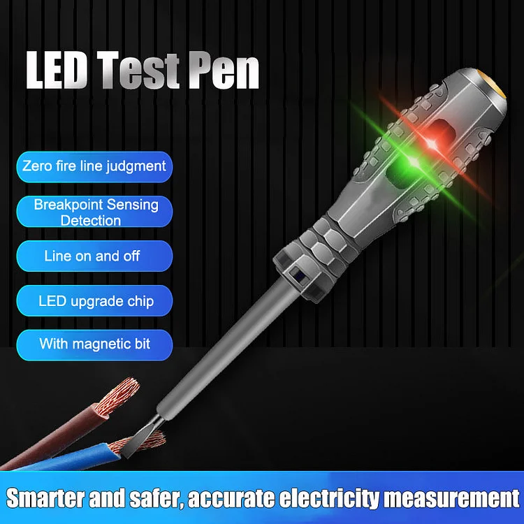 2-in-1 High Torque Strong Magnetic Screwdriver Electricity Detector - Image 7