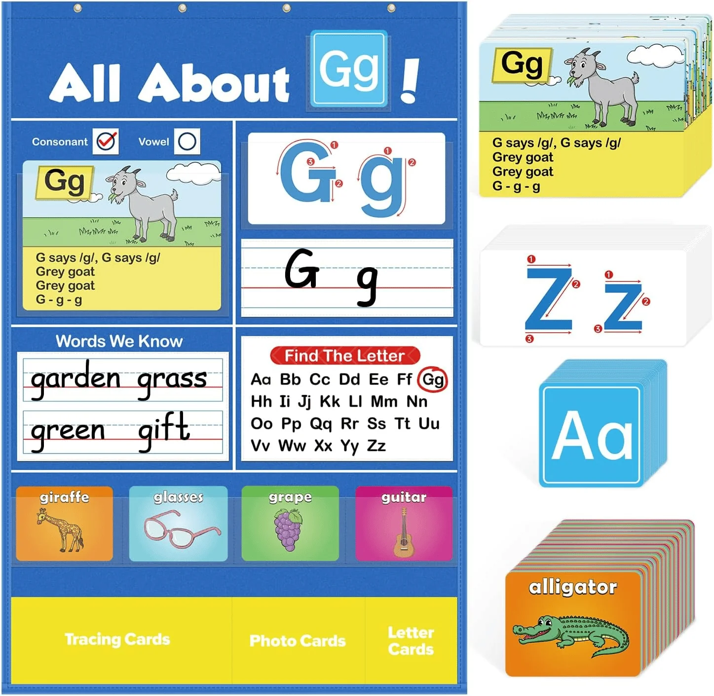 š„LAST DAY SALE 49% OFF šThe Teacher-Approved ABC Chart That Makes Letter Learning FUN! (Perfect for Homeschool & PreK) - Image 8