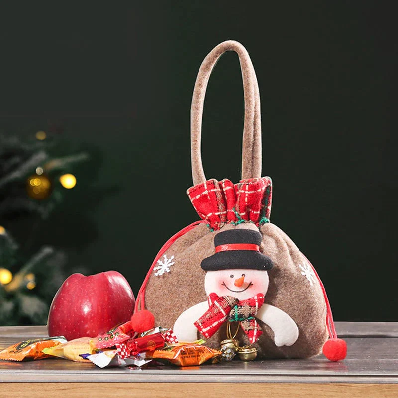 💫 Half price promotion 🧼🚀Christmas Gift Snowman Doll Bag🧼 - Image 7