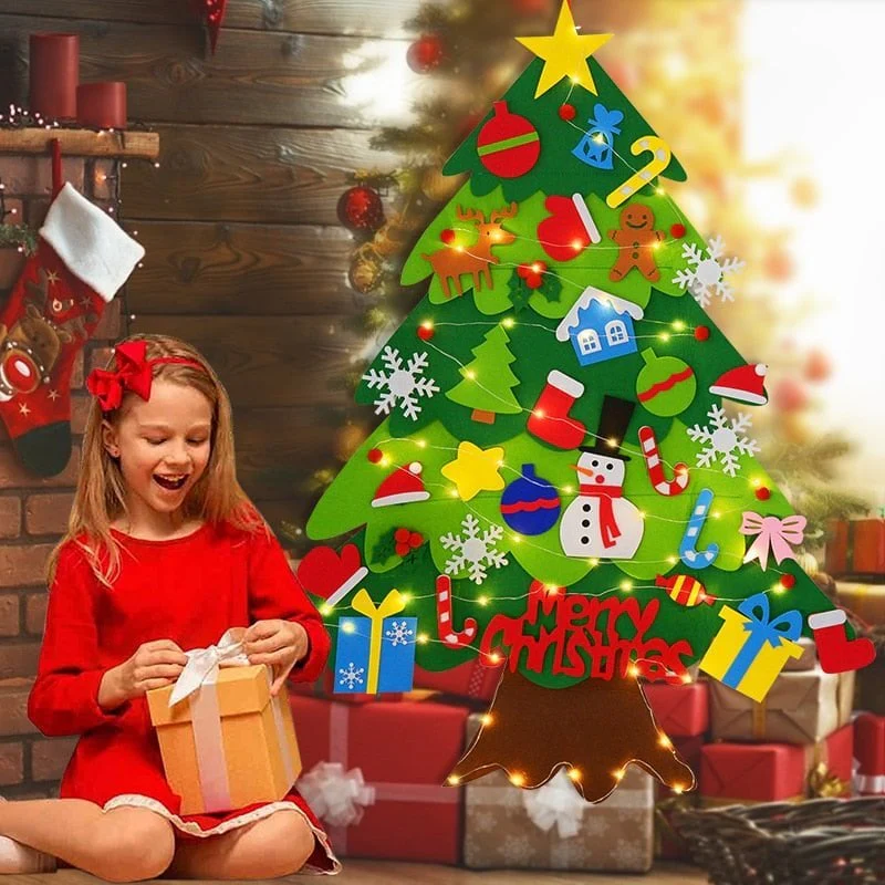 🎄Christmas Promotion 49% OFF🎁DIY Felt Christmas Tree Set - Image 12