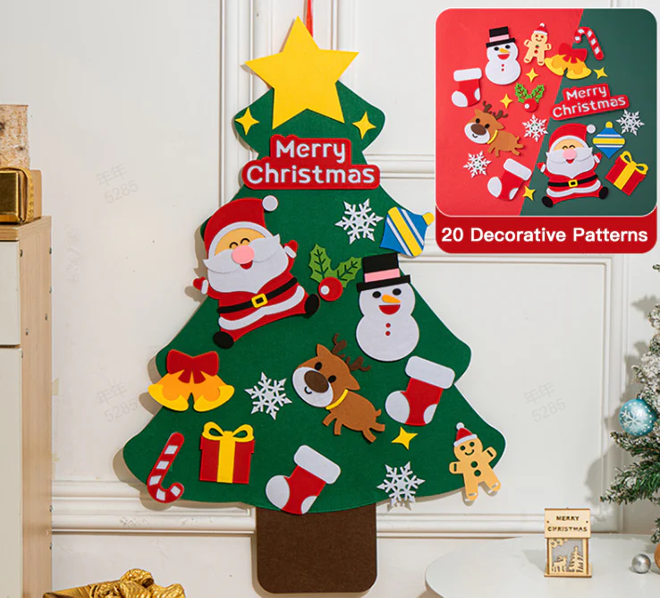 🎄Christmas Promotion 49% OFF🎁DIY Felt Christmas Tree Set - Image 16