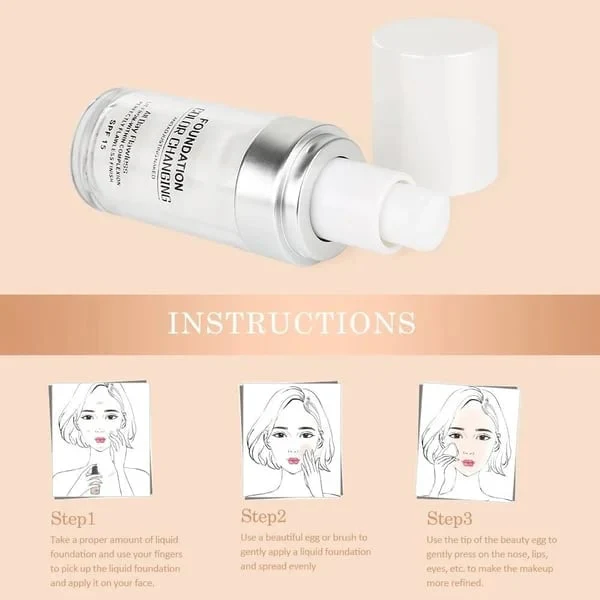 🎁Last Day - Buy 1 Get 1 Free🎉Colour Changing Mature Skin Foundation - Image 4