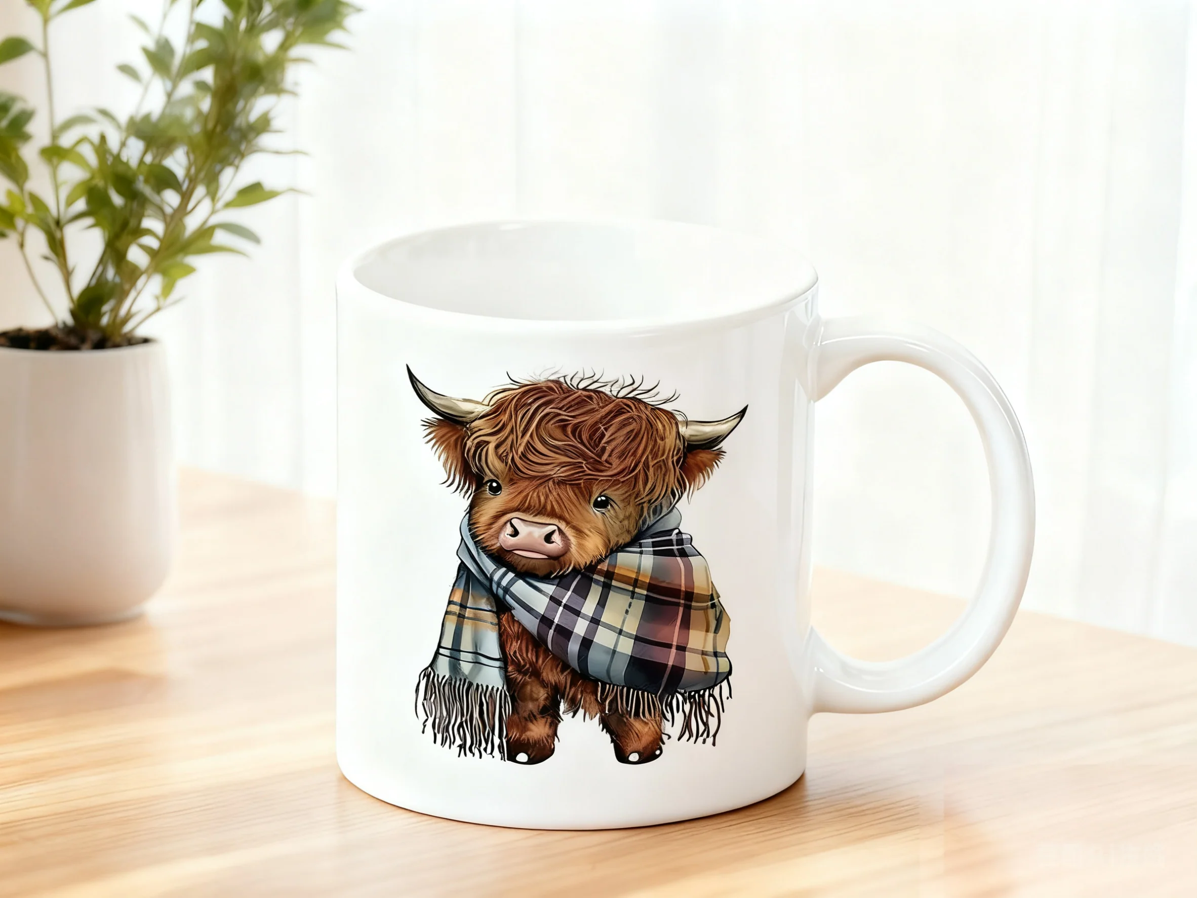 🔥CHRISTMAS SALE 50% OFF!!🏆Flash Sale⚡ 50K+ SOLD! Almost Gone💥Cute Highland Cow Mug🎁 - Image 6