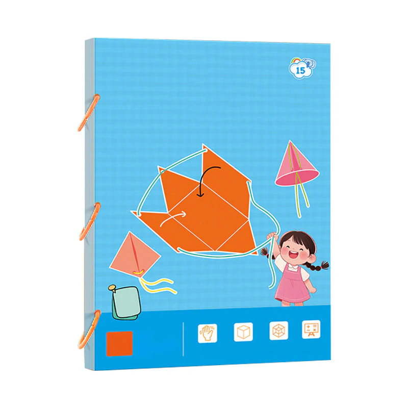 🔥New Upgrades👶✨Pull String 3D Geometry Learning Book - Image 10