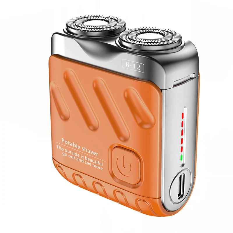 🔥🎉 Father's Day Sale: 59% OFF! 🎁Portable Rotary Dual Ring Electric Shaver🚀 - Image 5