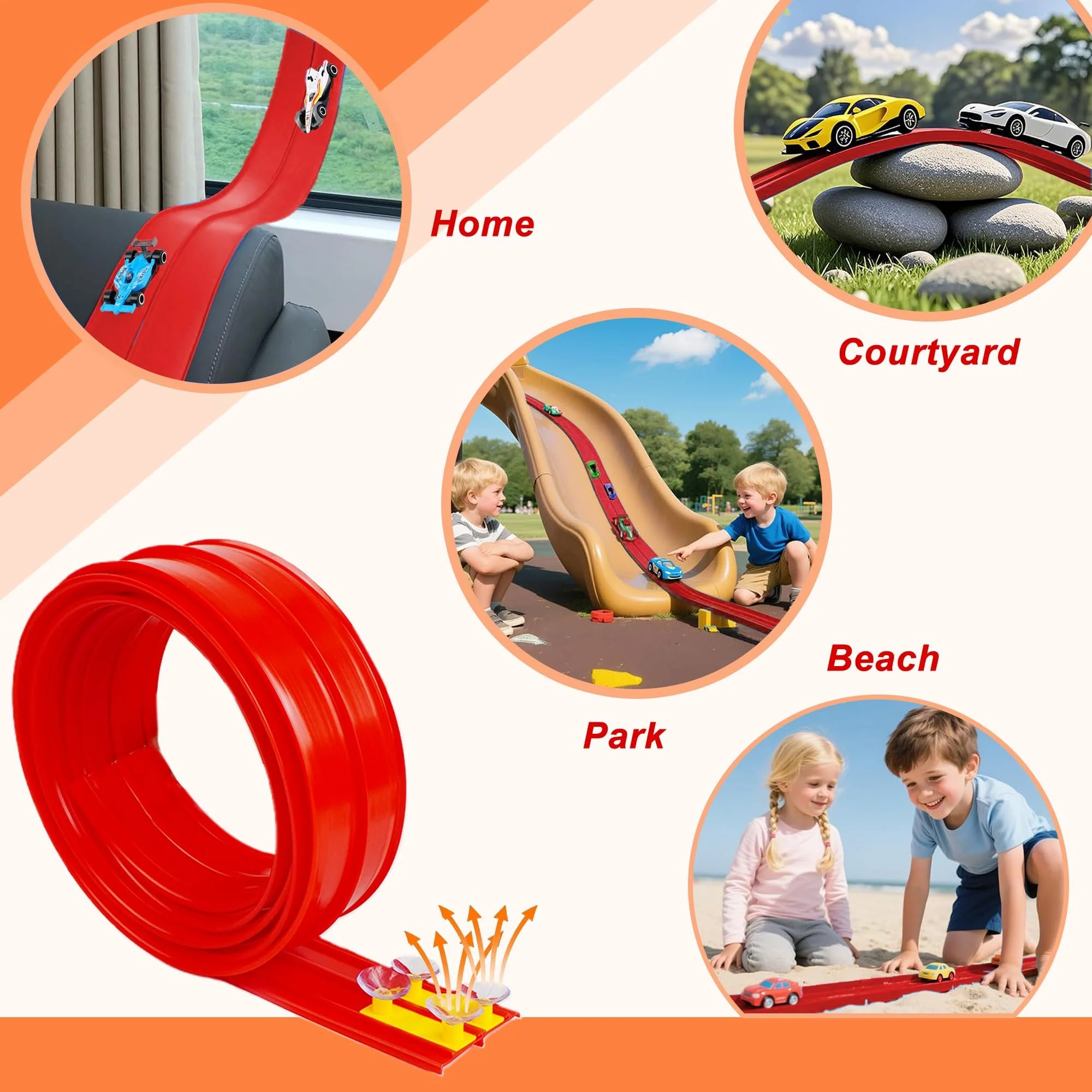 🎁Early Christmas Hot Sale 49% OFF🎅DIY Flexible Racing Track Toy - Image 8