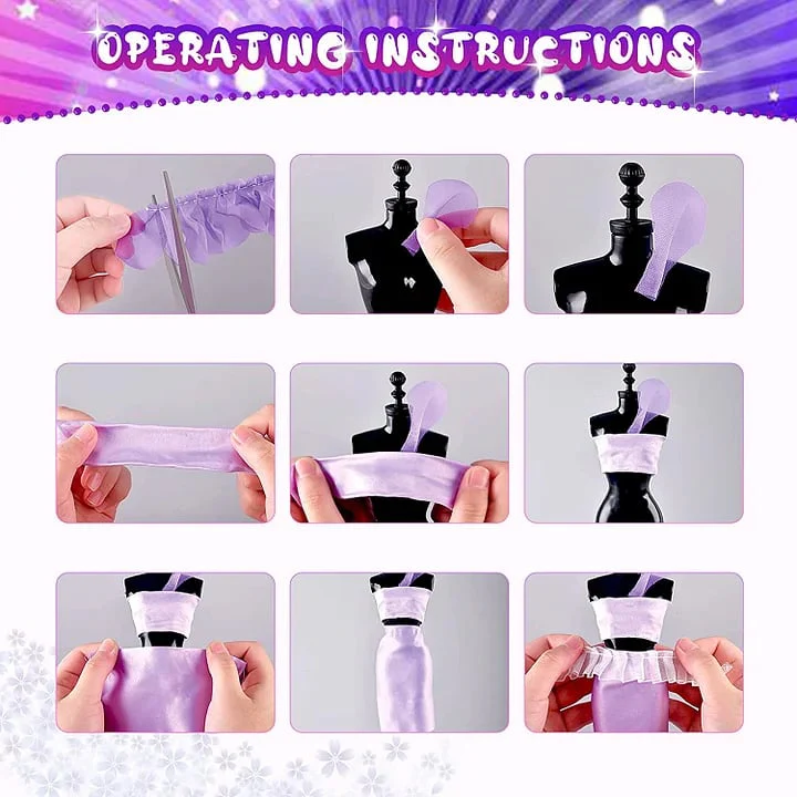 👸BLACK FRIDAY SALE 49% OFF🔥Dress Design Craft Making Kit - Image 8