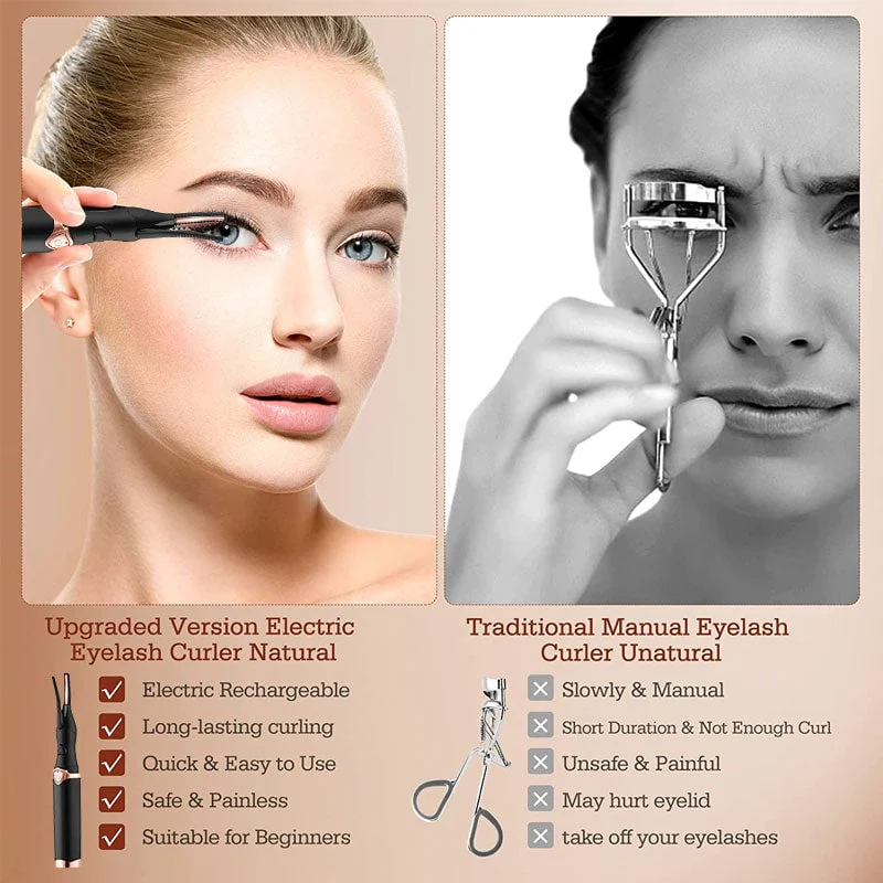 💥Daily Sales of 4200+ Electric Eyelash Curler for Instant Glam ✨ Blink & Dazzle! 👁️ - Image 5