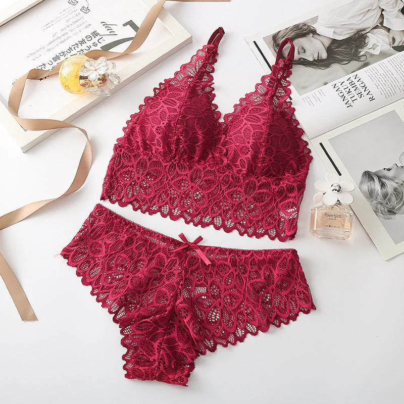 šSummer Special Offer-Buy 2 Get 1 FreešEnsemble de lingerie sexy en dentelle - Image 19