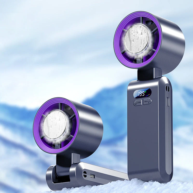 📣📣HOT SALE🥳50K+ SOLD!🔥Handheld Portable Fan with Ice Cooler - Image 10