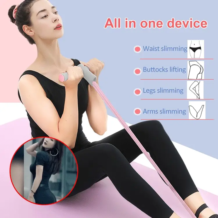 🎁Limited Time 50% Off⏳21 Fitness Resistance Bands-4 Tube Pedal Ankle Puller💧 - Image 2