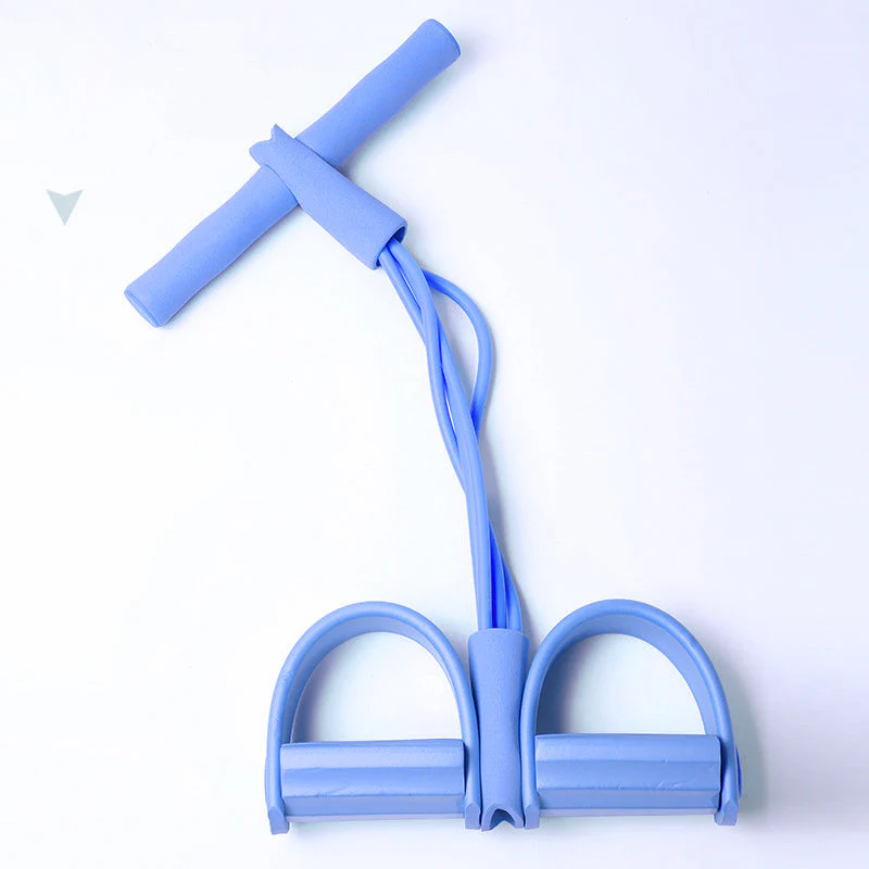 đLimited time 50% OFFâł21 Fitness Resistance Bands-4 Tube Pedal Ankle Puller - Image 10