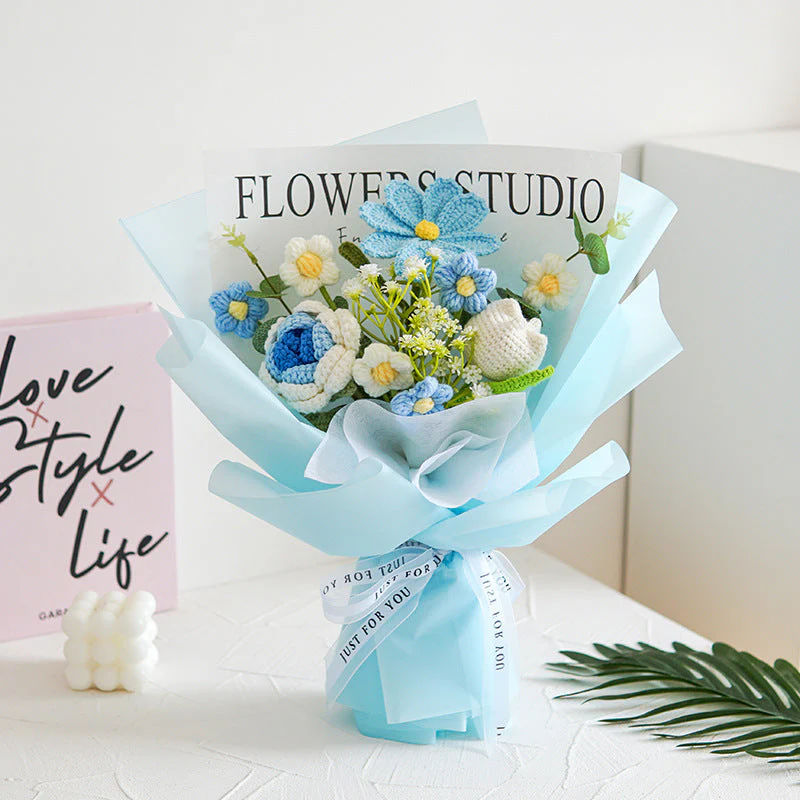 🌸✨Mother's Day Special Offer 50% OFF🔥Handmade Delicate Crochet Flower Bouquet - Image 6