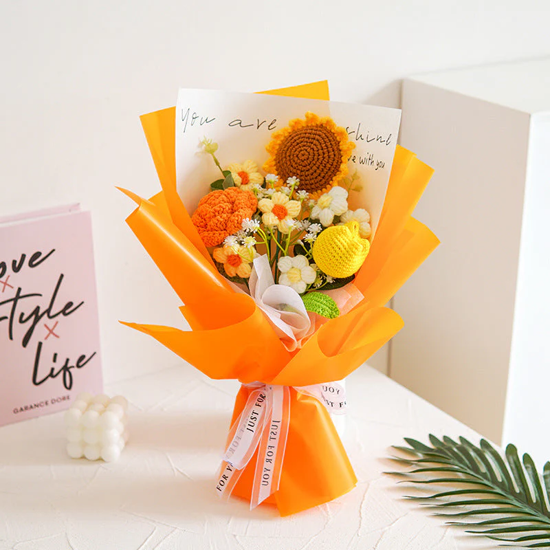 🌸✨Mother's Day Special Offer 50% OFF🔥Handmade Delicate Crochet Flower Bouquet - Image 8