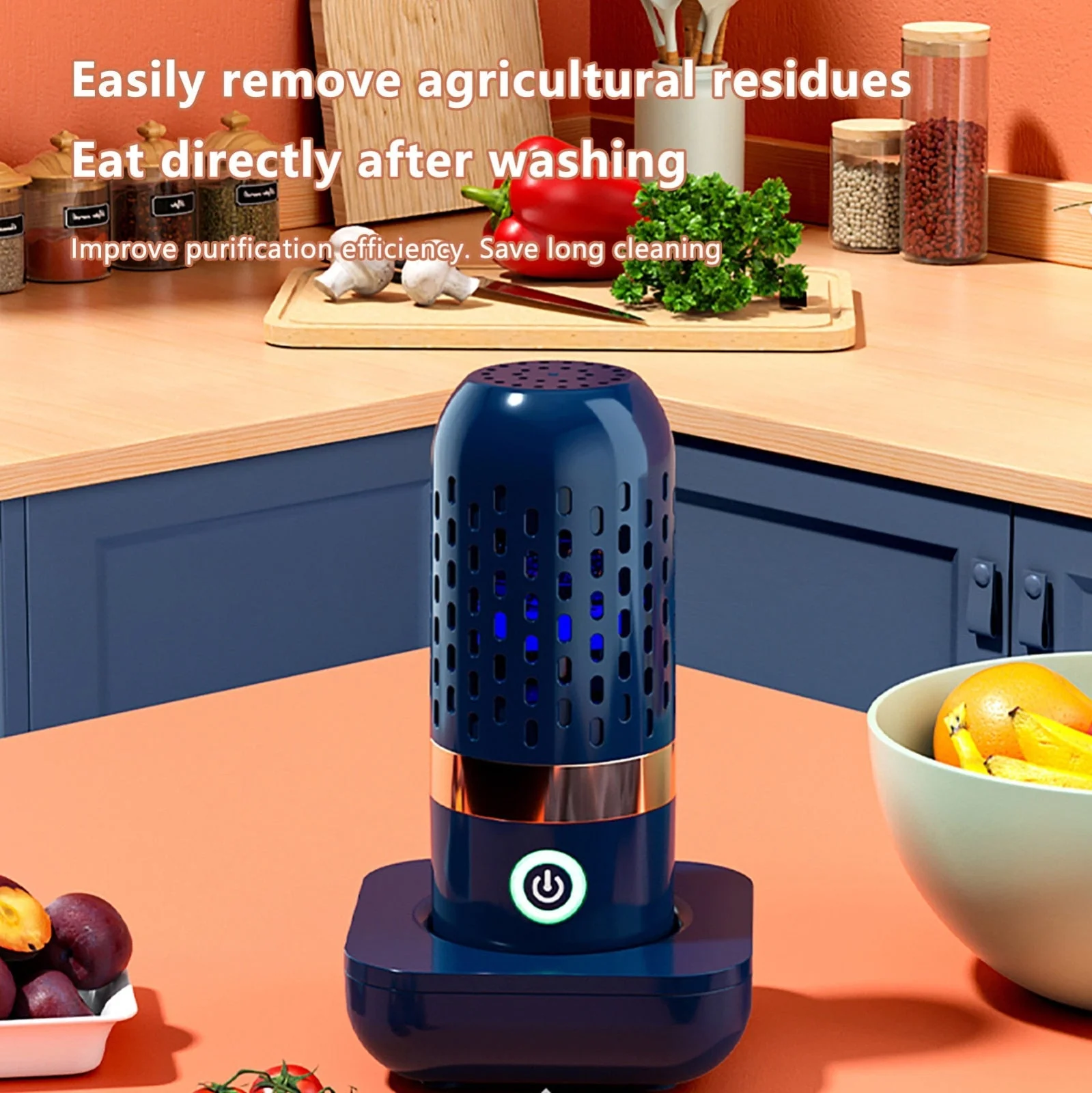 Ultrasonic Fruit and Vegetable Cleaner - Ultrasonic Portable Capsule - Image 4