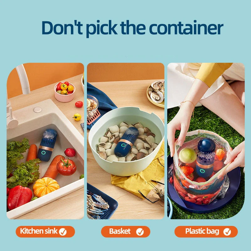 Ultrasonic Fruit and Vegetable Cleaner - Ultrasonic Portable Capsule - Image 9
