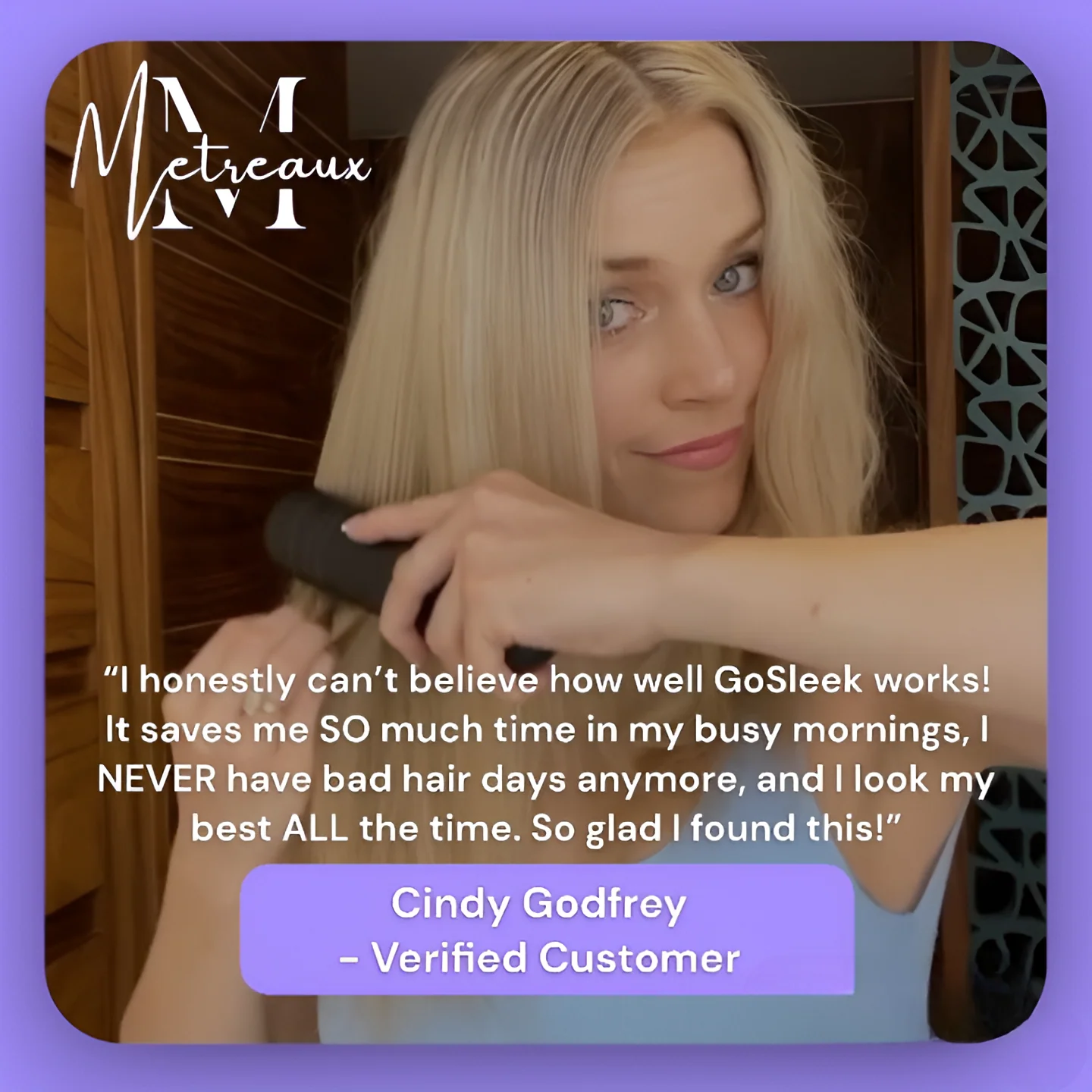 ⏰Final 3 Hours - £13.99!!⚡50K+ SOLD!💁♀️Wireless Ceramic Hair Straightening Comb – Fast Heating, Anti-Frizz & Tangle-Free Design ✨ - Image 2