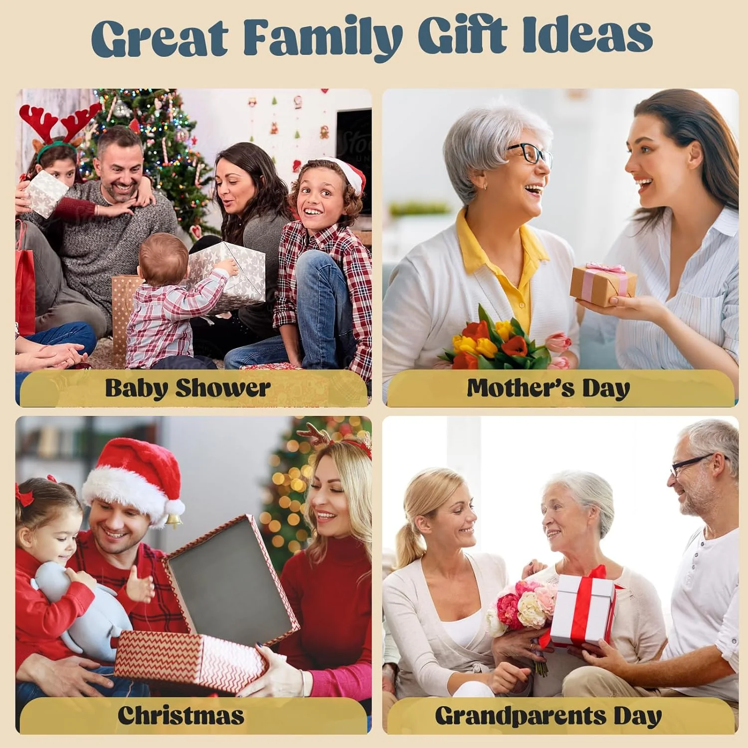 🎁Best Gift-Family Handprint Kit🔥Non-toxic, Odorless, and Harmless - Image 10