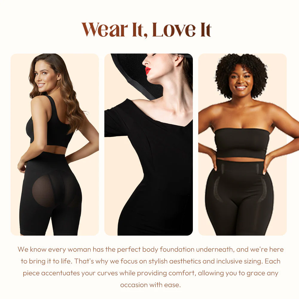 High-Waisted Butt-Lifting Shaping Shorts - Image 7