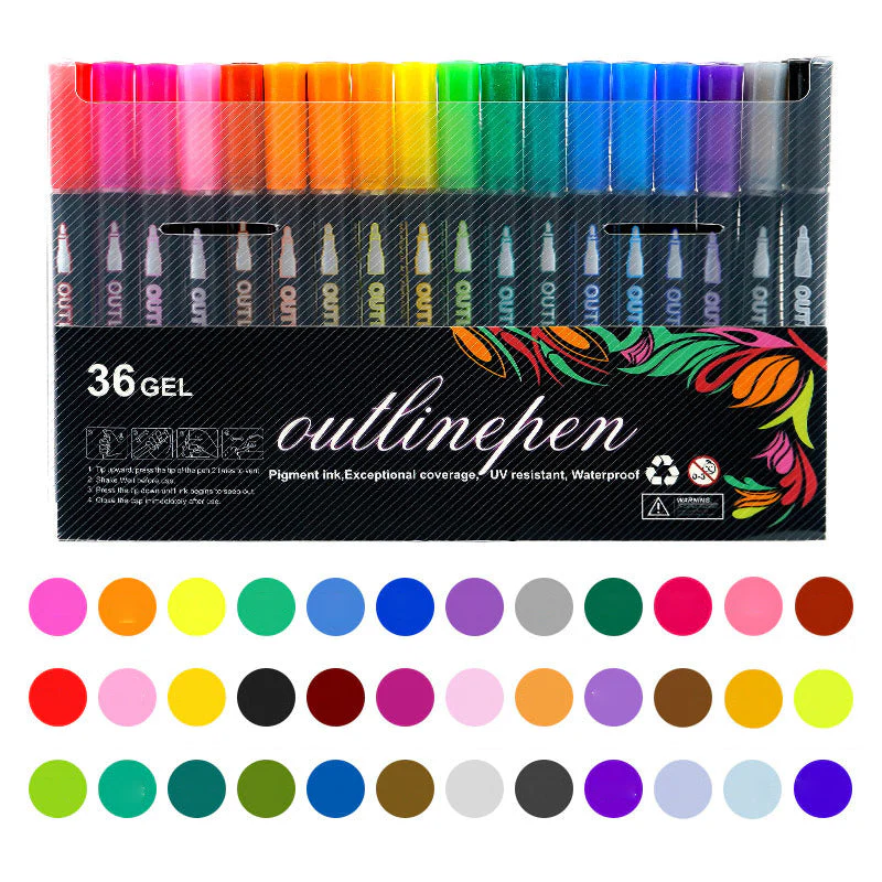 ⏳THE WEEK'S SPECIAL PRICE £7.99!!✨🎁Coloring Lightstick Graffiti Highlighter Pens - Image 22