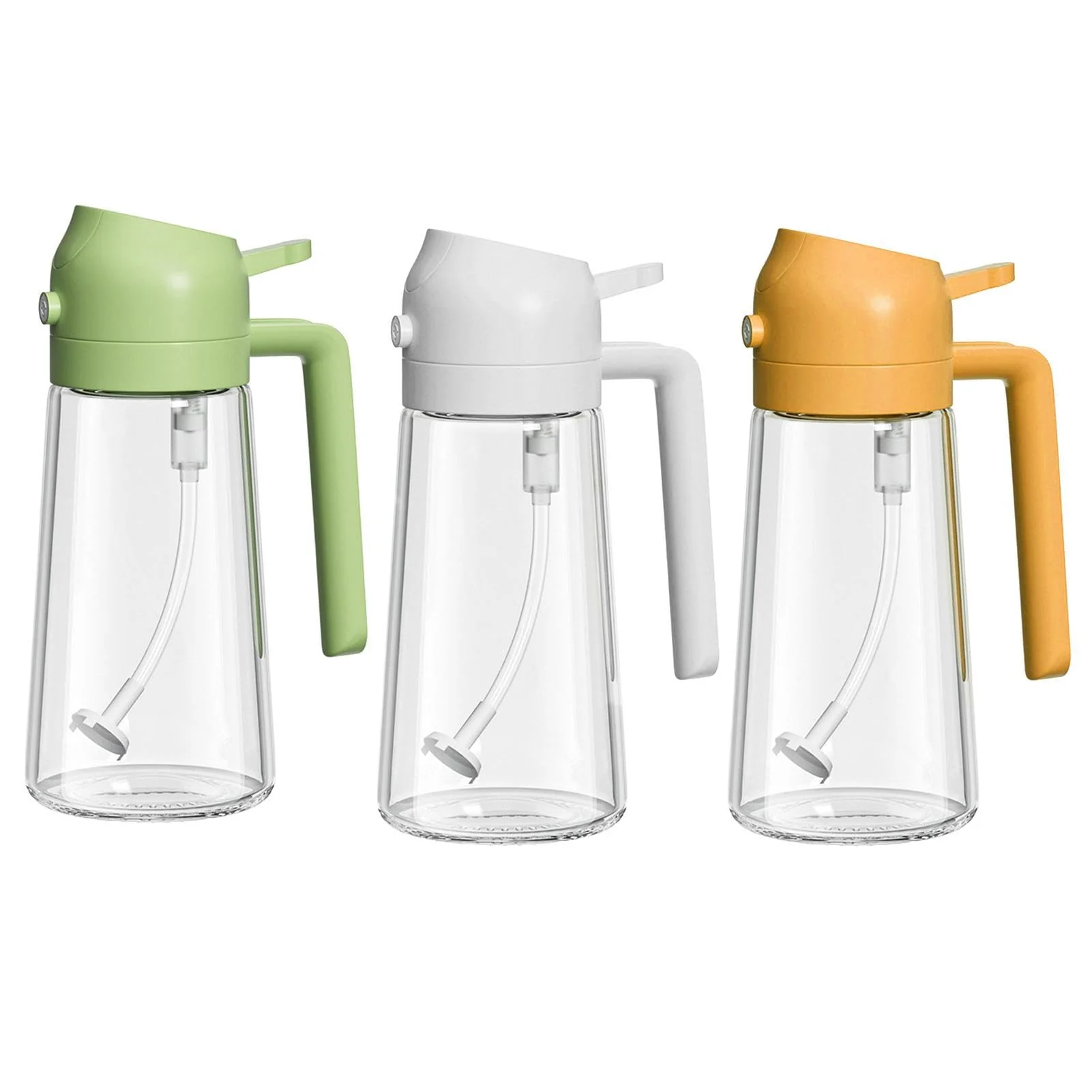 💕BUY 1 GET 1 FREE💕2 in 1 Glass Oil Sprayer & Dispenser - Image 15