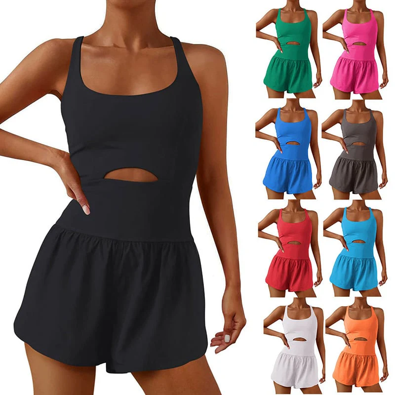 ⏰HOT SALES 49% OFF ATHLETIC ROMPER ONE PIECE JUMPSUIT SHORTS - Image 5