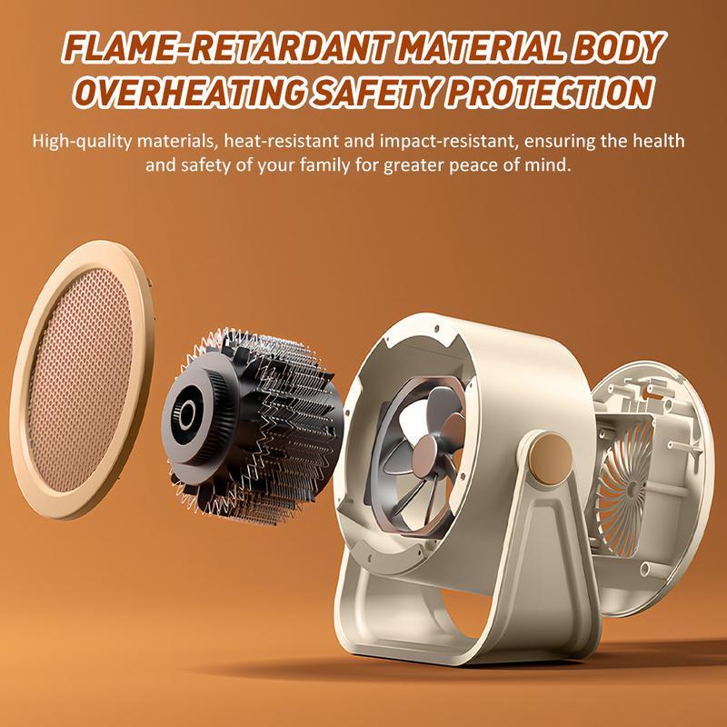 🏆LAST DAY SALE 50% OFF!!⚡50K+ SOLD!❄️2026 Portable Instant-Heat Heater – Outdoor & Desktop Mini Radiator - Image 6