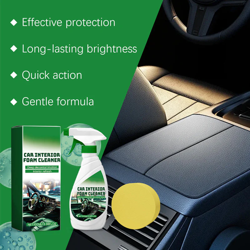 🔥BUY 1 GET 1 FREE🔥Effective Car Interior Foam Cleaner with Sponge - Image 5