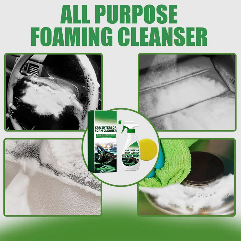 🔥BUY 1 GET 1 FREE🔥Effective Car Interior Foam Cleaner with Sponge - Image 7