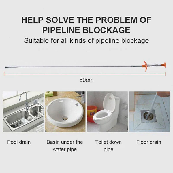 š„Hot Sale 49% OFFš„Kitchen Sink Sewer Cleaning HookšBuy 2 Get 1 Freeš - Image 3