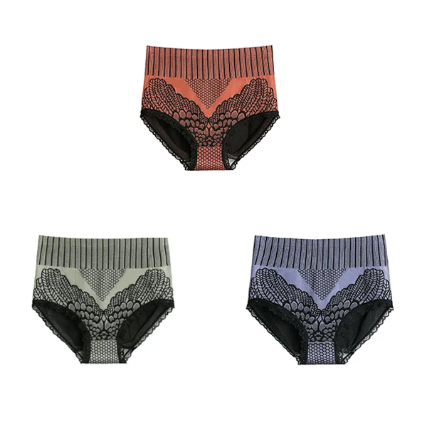 🎁Hot Sale 49% OFF⏳Women's Lace Panties High Waist Graphene Cotton Underwear - Image 11