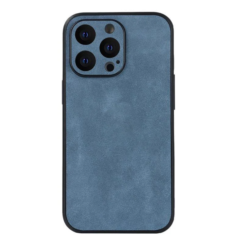 Capacul carcasei cu piele de miel cu patru pachete pentru iPhone - Image 7